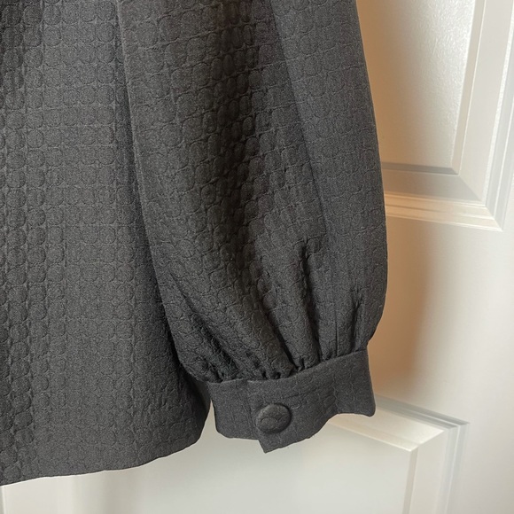 Kensie Black snap button front jacket size 4 - Picture 5 of 10